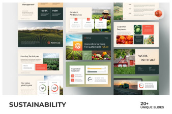 Sustainable Harvests PowerPoint Template